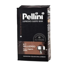 Кава мелена Pellini Gustobar Vellutato №1 250 г/20