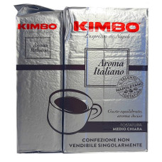 Кава мелена Kimbo Aroma Italiano 250 г срібло/12