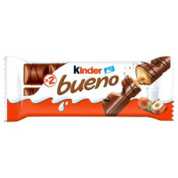 Батончик Kinder Bueno з молочно-горіховою начинкою 43 г/15