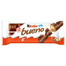 Батончик Kinder Bueno з молочно-горіховою начинкою 43 г/15
