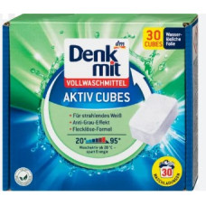 Таблетки для прання Denkmit Vollwaschmittel Cubes 30 шт/10