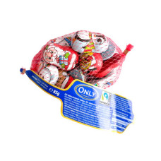 Цукерки шоколадні Only Мікс (в сітці) 80 г/24
