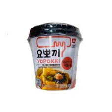 Токпоккі Yopokki з вершковим соусом із минтая, майонезом та сиром у стакані  118 г