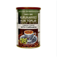 Кава мелена Kurukahveci Nuri Toplar смажена на дровах з кардамоном 250 г
