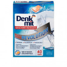 Таблетки для посудомийних машин Denkmit Revolution 40 шт