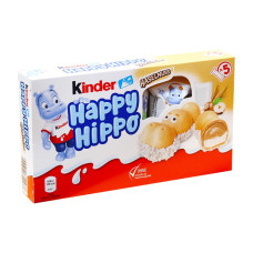 Батончик Kinder Happy Hippo горіховий 103,5 г/10