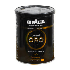 Кава мелена Lavazza Qualita Oro Black ж/б 250 г/12