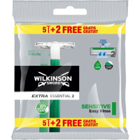 Одноразові станки Wilkinson Extra2 Essentials Sensitive 5+2 шт