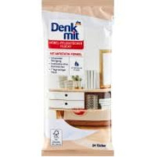 Серветки вологі Denkmit для меблів 24 шт/10