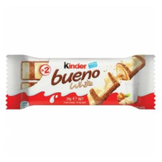 Батончик Kinder Bueno White з молочно-горіховою начинкою 43 г/15