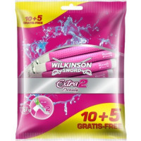 Одноразові станки Wilkinson Extra2 Essentials Beauty 10+5 шт