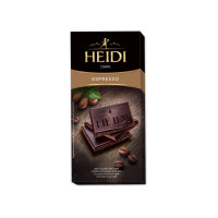 Шоколад Heidi чорний Espresso 80 г/20