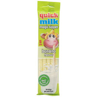 Трубочки для молока Quick milk Банан 5 шт*6 г 30 г/20