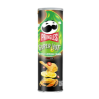 Чіпси Pringles Super Hot Chili Lemon Crab Краб з перцем чилі та лайм 110 г/20