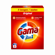 Порошок для ручного прання Gama Original універсал 5 прань 300 г