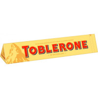 Шоколад Toblerone молочний з медово-мигдальної нугой 100 г/20