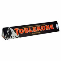 Шоколад Toblerone чорний з медово-мигдальной нугой 100 г/20