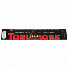 Шоколад Toblerone чорний з медово-мигдальной нугой 100 г