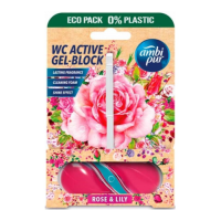 Блок для унітазу підвісний Ambipure Троянда-Лілія 45 г/8