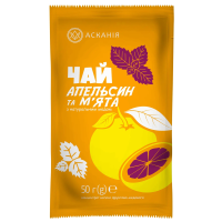 Чай-сашет Асканія концентрат "Апельсин та м`ята" 50 г/12