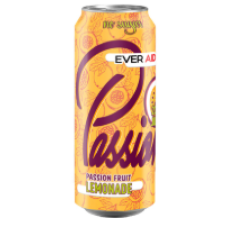 Лимонад газований Ever Aid Маракуйя Без цукру 500 мл/12