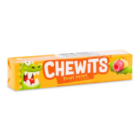 Цукерки жувальні Chewits Fruit salad 30 г/24