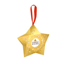 Цукерки новорічні Ferrero Roche Прикраса на ялинку Зірочка 40 г