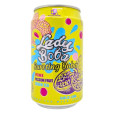 Напій Madam Hong Lady Boba Bubble tea Lychee Passion fruit Green tea 320 мл/24