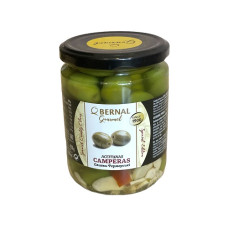 Оливки Bernal Chupadedos зелені з кісточкою Пальчики оближеш 436 г/12