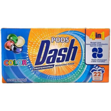 Капсули для прання Dash 4 в1 Color 22 шт