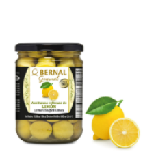 Оливки Bernal фаршировані лимоном 436 г/12