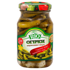 Огірки Rio пікулі мариновані 255 г/12