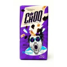 Шоколад Dr Choq молочний нуга 150 г/12