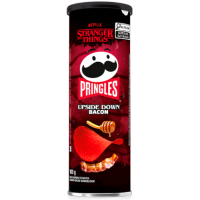 Чіпси Pringles Netflix Stranger Things Upside Down Bacon 100 г/15