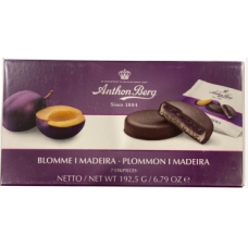 Цукерки шоколадні Anthon Berg Blomme i Madeira Слива та Мадейра 192.5 г/12