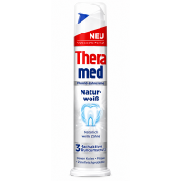 Зубна паста Theramed Nature-weib сіра помпа 100 мл