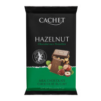 Шоколад Cachet молочный 32% cacao с орехом 300 г/12