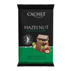 Шоколад Cachet молочный 32% cacao с орехом 300 г/12
