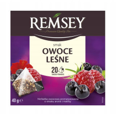 Чай фруктовий Remsey лісові ягоди малина-лохіна 20 пакетиків 40 г /24