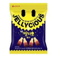 Цукерки жувальні Jellycious зі смаком коли 50 г