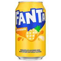 Напій газований Fanta USA ананас 355 мл/12