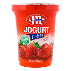 Йогурт Mlekovita Полуниця 350 г/12