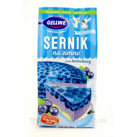 Суміш для чізкейку Gellwe зі смаком лохини 193 г/10