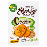 Печенье Elgo Vita без сахара из киноа 150 г/12