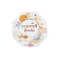 Цукерки шоколадні Merci Lovelies White 185 г/7