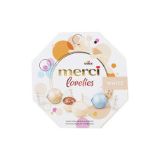 Цукерки шоколадні Merci Lovelies White 185 г/7