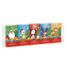 Шоколад молочний Baron Новий рік 5х15 г/20