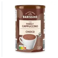 Капучіно Barissimo Шоколадне 250 г/12 шт