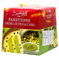 Панеттоне Santangelo Panettone Alla Crema Di Pistacchio 908 г
