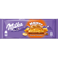 Шоколад Milka молочний  з арахісом і карамеллю 276 г/13
